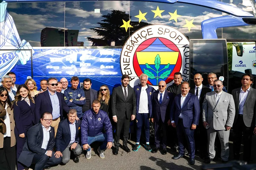 Fenerbahçe Spor Kulübü’ne Özel Tasarımlı Mercedes-Benz Travego!