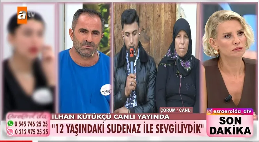 12 yaşındaki kayıp kız çocuğu S.K.’yı Esra Erol 24 saat içinde buldu.