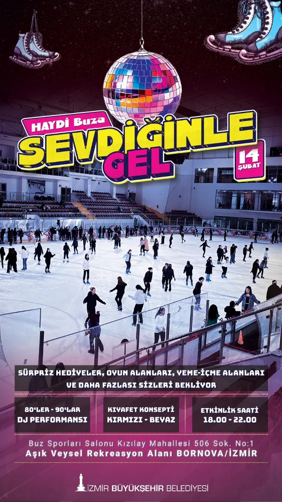 Buz Sporları Salonu Sevgililer Günü