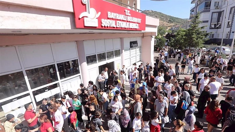 Bayraklı Belediyesi Sosyal Etkinlik Merkezi’nden kurum kabul sınavı