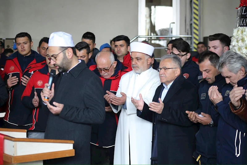 Başkan Büyükkılıç, Şehit İtfaiye Görevlisi Dağtekin’in Cenaze Törenine Katıldı