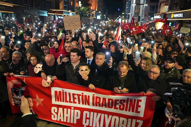 Trabzon sokakları, ‘Ekrem İmamoğlu’ sesleriyle yankılandı