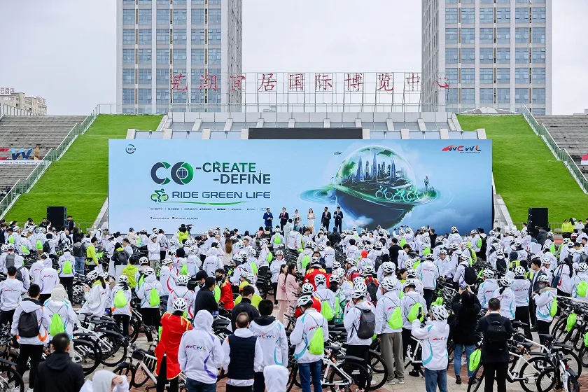 Chery Ekolojik Koruma Çerçevesinde 3 Bin Bisiklet Tutkununu Bir Araya Getirdi!